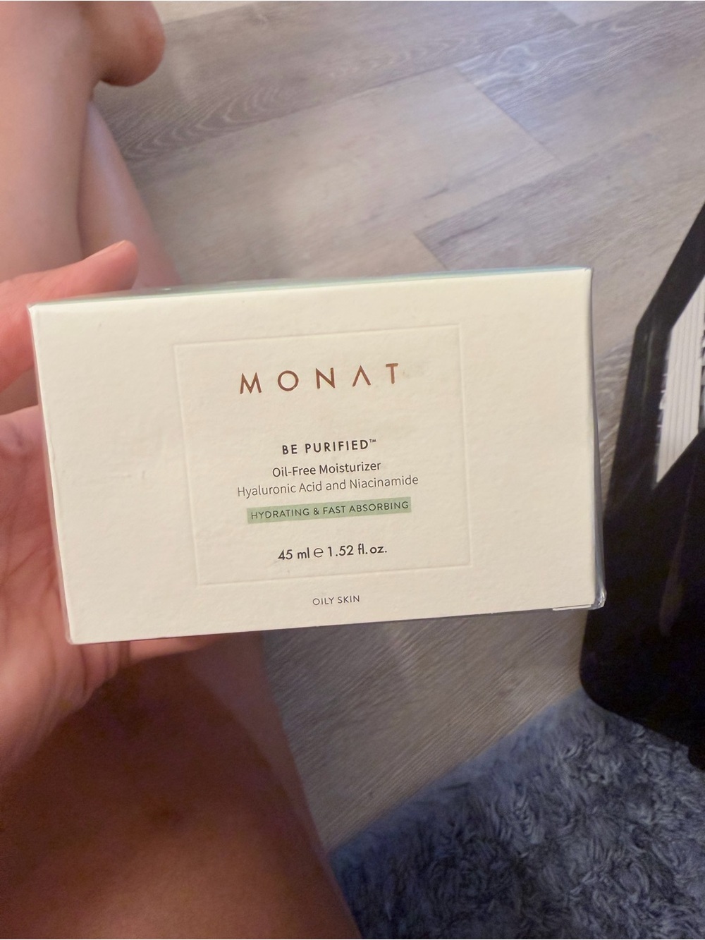 MONAT Be Purified Oil-Free Moisturizer — White